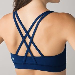 Lululemon energy bra XS navy blue